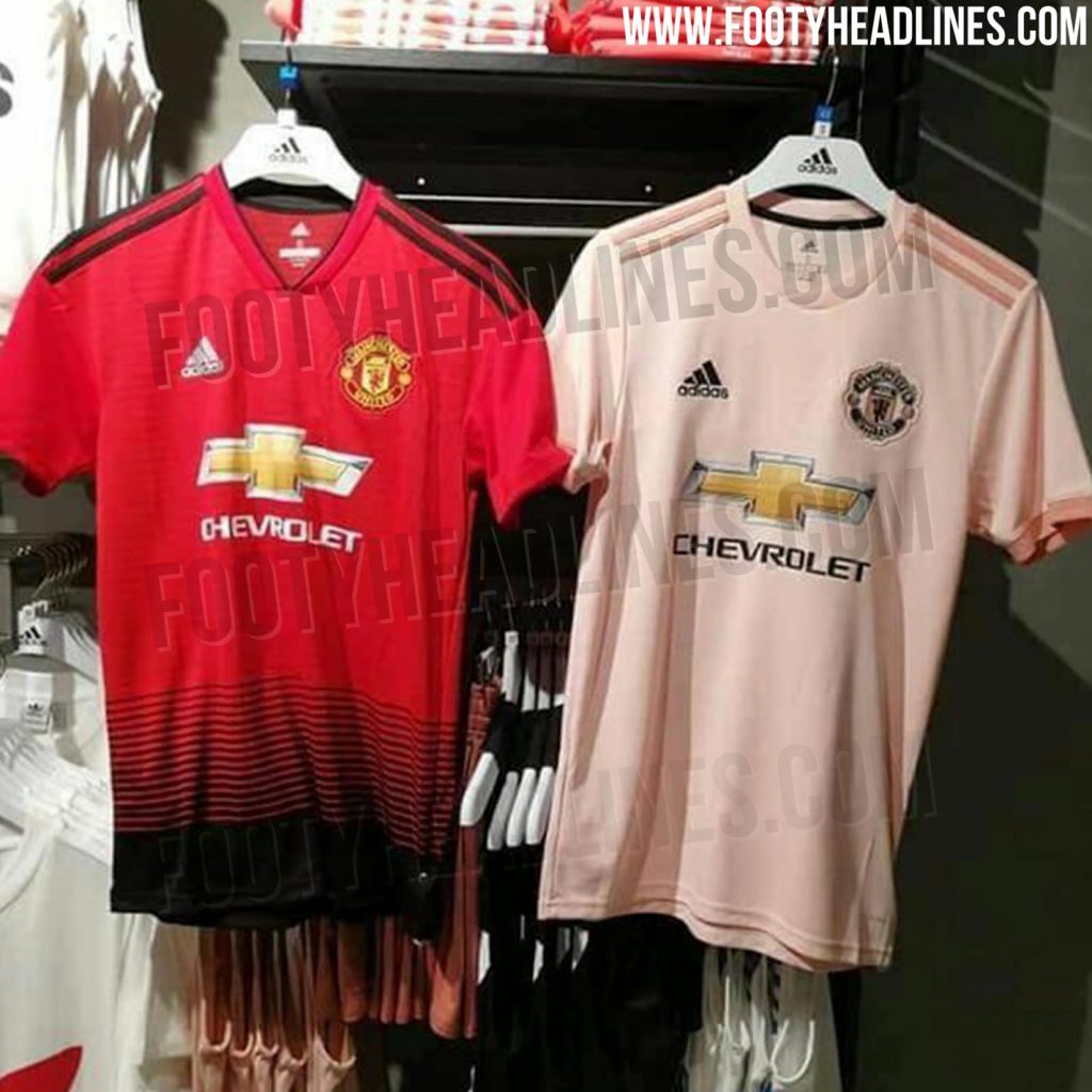 Pink Manchester United 18-19 Away Kit Leaked